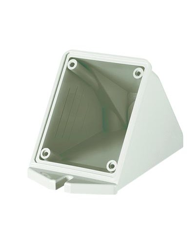 Коробка для настенного монтажа с наклоном розеток с фланцем 84*106 мм DKC DIS5700132 в Назрани Распределительные коробки Pintop.ru