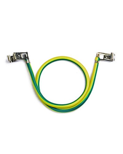 Провод заземления с клеммами для соединения основания и крышки короба, 300 мм DKC (E0001BC) в Назрани Аксессуары для кабель-канала Pintop.ru