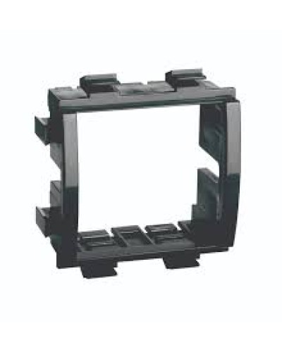 Каркас под 2 модуля Brava, чёрный DKC (F0000MB) в Назрани Блоки розеток Pintop.ru