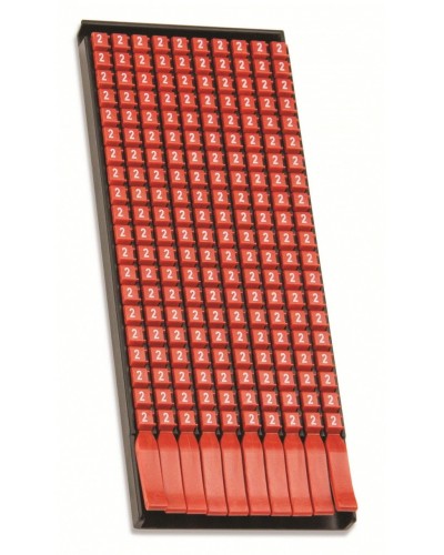 Маркер для кабеля сечением 1,5-2,5мм символ „3” DKC MKF3S2 в Назрани Крепежные изделия Pintop.ru