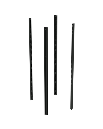 Стойки вертикальные для 19 IT-CQE, В=2000мм, 4шт, RAL9005 DKC (R5KMN20B) в Назрани Аксессуары для стоек и шкафов Pintop.ru