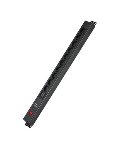 Блок распределения питания вертикальный для 19 шкафов DKC R5VSH10SWOPAM в Назрани Блоки розеток Pintop.ru