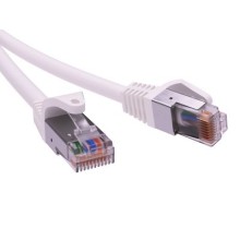 Патч-корд экранированный CAT5E F/UTP 4х2, LSZH, белый, 2м DKC RN5EFU4520WH