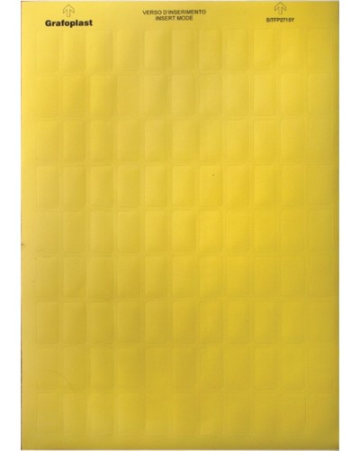 Табличка маркировочная, полиэстер DKC SITFP0615Y в Назрани Полки для шкафов и стоек Pintop.ru