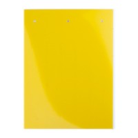 Табличка полужесткая. Установка в держатель. ПВХ-0,5. Желтая DKC TAS2715Y