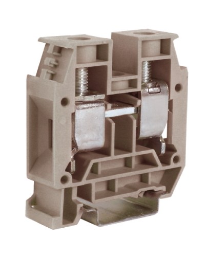 зажим серый 35 кв.мм DKC ZCBC35GR в Назрани Аксессуары для стоек и шкафов Pintop.ru