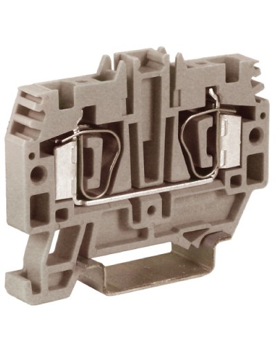 Зажим 4 кв.мм серый DKC ZHM250GR в Назрани Держатели, клипсы, скобы Pintop.ru