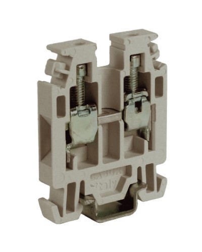 Зажим 2,5 кв.мм серый DKC ZRN500GR в Назрани Крепежные изделия Pintop.ru