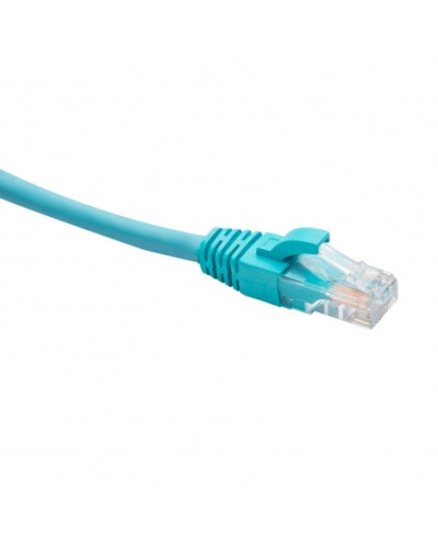 Шнур коммутационный U/UTP категория 5e LSZH нг(А)-HF 2,0 м, бирюзовый Datarex DR-181609 в Назрани Патчкорды (медные) Pintop.ru