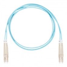 Шнур оптический коммутационный (патч-корд), LC-LC, дуплекс (duplex) OM3, нг(А)-HF, бирюзовый, 7,0 м Datarex DR-220066
