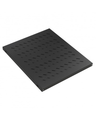 Полка стационар. 19, для шкафов глуб. 600, 370мм, нагрузка 50 кг, чер. Datarex DR-421111 в Назрани Полки для шкафов и стоек Pintop.ru