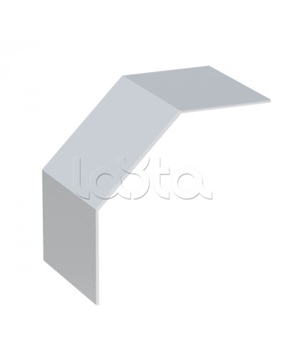 Крышка на угол 90 градусов вертикальный внешний лестничный усиленная 100x500 мм (2 мм) EKF (kvoltp90100500-2) в Назрани Аксессуары для лотков Pintop.ru