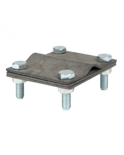 Зажим заземлитель 20 - полоса 50 (пластина 70*80мм) Cu EKF PROxima (lp-57080-cu) в Назрани Электротехническое оборудование Pintop.ru