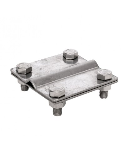 Зажим заземлитель 20 - полоса 50 (пластина 70*80мм) Ni EKF PROxima (lp-57080-ni) в Назрани Электротехническое оборудование Pintop.ru