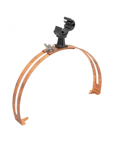 Держатель коньковый регулируемый с пластиковым фиксатором 130-240мм Cu EKFPROxima (lp-d2204-cu) в Назрани Электротехническое оборудование Pintop.ru
