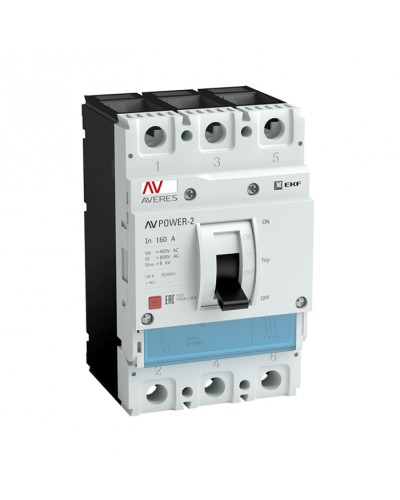 Автоматический выключатель AV POWER-1/3 25А 80kA TR EKF AVERES (mccb-13-25H-TR-av) в Назрани Электротехническое оборудование Pintop.ru