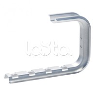 С-Омега профиль для проволочного лотка 400 INOX EKF (ompcp400-INOX)