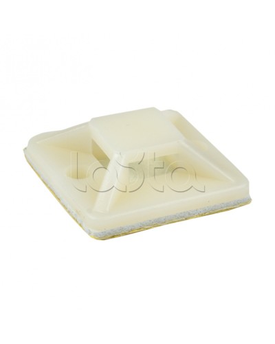 Площадка самоклеящаяся (30х30мм.) белая (20шт.) EKF PROxima (plc-30x30-r) в Назрани Крепежные изделия Pintop.ru