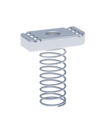 STRUT-гайка (канальная) М6 с длинной пружиной EKF (stgdpM6) в Назрани Крепеж Pintop.ru