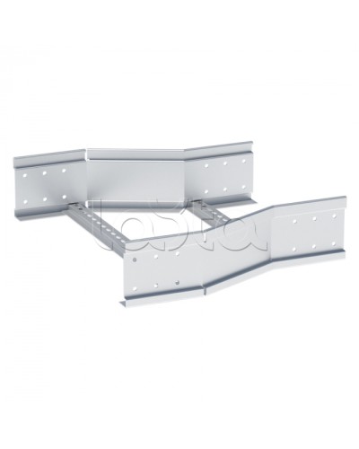 Переходник по ширине центральный лестничный усиленный 150х600х500 мм (2 мм) HDZ EKF (wcltp150x600x500-2-HDZ) в Назрани Аксессуары для лотков Pintop.ru