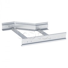 Переходник по ширине левосторонний лестничный усиленный 100х800х400 мм (2 мм) HDZ EKF (wlltp100x800x400-2-HDZ)