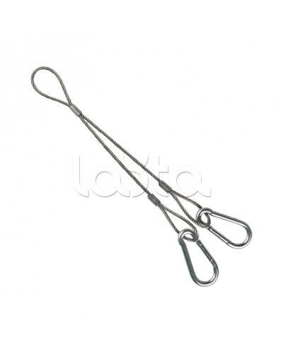 Подвес Y-образный с карабинами 150 мм EKF (ypk150) в Назрани Аксессуары для лотков Pintop.ru