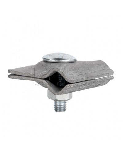 Зажим прута универсальный (пластина 45х45мм) HZ EKF PROxima (lp-g3103) в Назрани Держатели, клипсы, скобы Pintop.ru