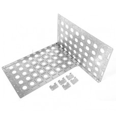 Комплект боковых монтажных панелей 19" (В600xГ300) Elbox EU-600.300