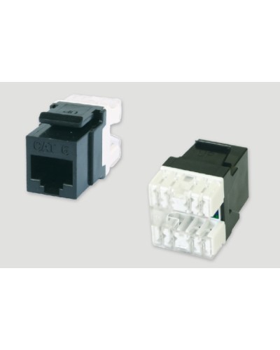Модуль Keystone Jack RJ45, категория6, неэкранированный Eurolan 16B-U6-03BL в Назрани Коннекторы Pintop.ru