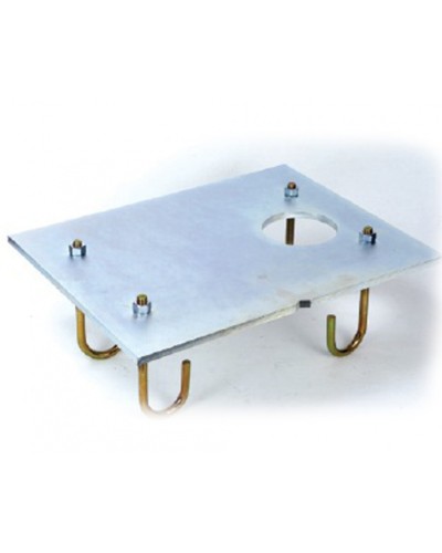 Пластина монтажная с анкерами для шлагбаума B680 H Faac 490139 в Назрани Запчасти для шлагбаумов и автоматики Pintop.ru