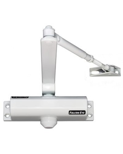 Доводчик дверной Falcon Eye FE-B4W (белый) в Назрани Доводчики Pintop.ru