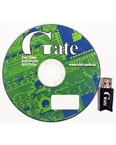 Комплект ПО дополнительного (сетевого) АРМ оператора СКУД Gate со встроенными генераторами отчетов Gate-Terminal (комплект). Ключ HASP. в Назрани Сетевая СКУД - Gate Pintop.ru