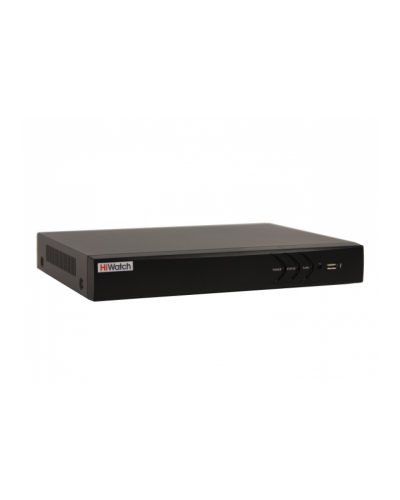 8-ми канальный гибридный HD-TVI регистратор HiWatch DS-H208UAF в Назрани Системы видеонаблюдения Pintop.ru