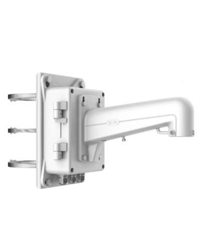Кронштейн для столбового монтажа Hikvision DS-1602ZJ-box-pole в Назрани Системы видеонаблюдения Pintop.ru