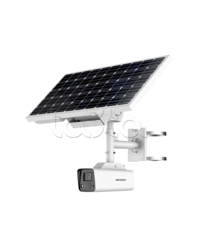 IP-Камера видеонаблюдения цилиндрическая солнечная Hikvision DS-2XS2T47G1-LDH/4G/C18S40(4mm) в Назрани IP-камеры Pintop.ru