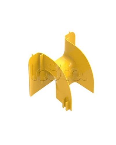 Спуск кабельный под оптический лоток Hyperline FBTR-OUT120 в Назрани Аксессуары для лотков Pintop.ru