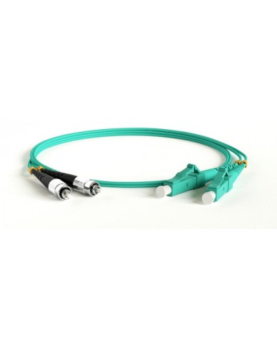 Патч-корд волоконно-оптический Hyperline FC-D2-503-SC/PR-ST/PR-H-10M-LSZH-AQ в Назрани Патч-корды оптические Pintop.ru