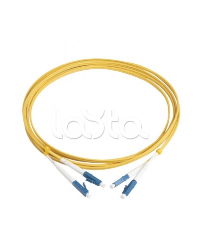 Патч-корд волоконно-оптический Hyperline FC-D2-9-LC/UR-LC/UR-H-3M-LSZH-YL в Назрани Патч-корды оптические Pintop.ru