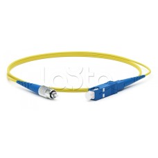 Патч-корд волоконно-оптический Hyperline FC-S2-9-LC/UR-LC/UR-H-5M-LSZH-YL