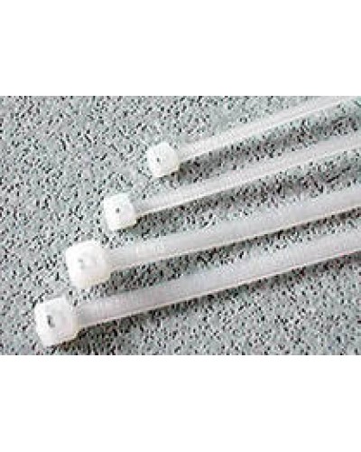 Хомут-стяжка нейлоновый, неоткрывающийся, 200х3.6 мм, белые Hyperline GT-200IC (100 шт/уп) в Назрани Стяжки-хомуты Pintop.ru