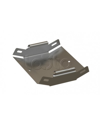 Угол 45° вертикальный внутренний Hyperline RST-VIA45-400-100-0,8-SZ в Назрани Аксессуары для лотков Pintop.ru