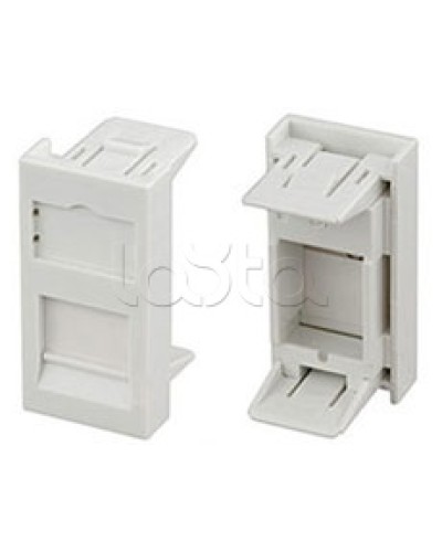 Вставка для 1 модуля формата Keystone Jack Hyperline SIP2-1K-M45-22.5 в Назрани Модули Keystone Pintop.ru