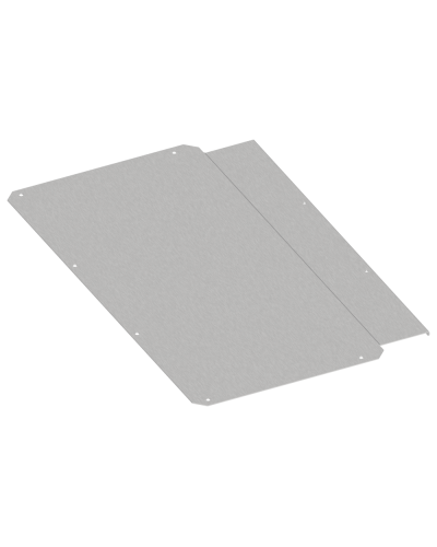 FORMAT Фланец основания встроенного отсека сплошной 400х800мм IEK (FO-00-FBCS-040-080) в Назрани Аксессуары для стоек и шкафов Pintop.ru