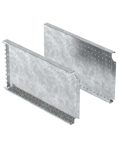 FORMAT Панель монтажная боковая перфорированная 300х600мм (2шт/упак) IEK (FO-00-MPSP-030-060) в Назрани Аксессуары для стоек и шкафов Pintop.ru