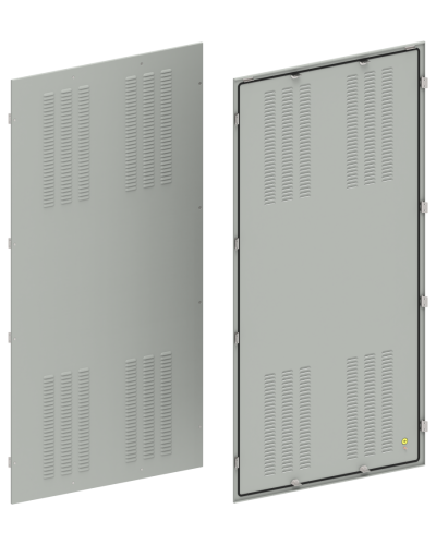FORMAT Панель боковая вентилируемая 2000х1000мм IP31 (2шт/компл) IEK (FO-00-PSV-200-100-31) в Назрани Аксессуары для стоек и шкафов Pintop.ru