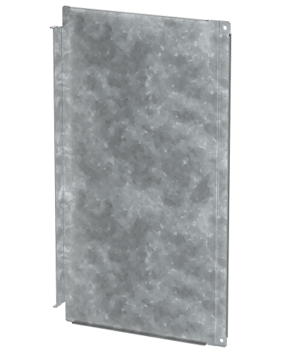 FORMAT Перегородка аппаратного отсека боковая вертикальная сплошная высота 600мм IEK (FO-00-PVHC-060) в Назрани Аксессуары для стоек и шкафов Pintop.ru