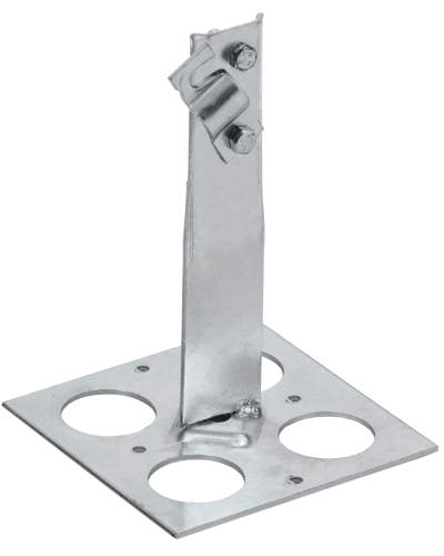 Держатель проводника круглого 6-10мм винтовой IEK (ZDP85-11-6-16-150) в Назрани Крепеж Pintop.ru