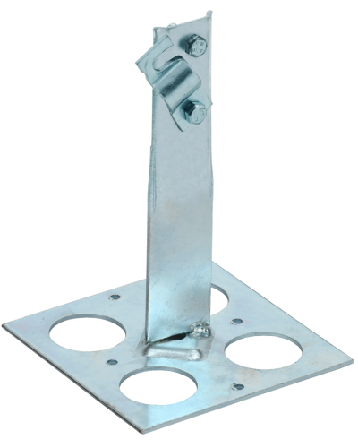 Держатель проводника круглого 6-10мм винтовой IEK (ZDP85-14-1-16-150) в Назрани Крепеж Pintop.ru