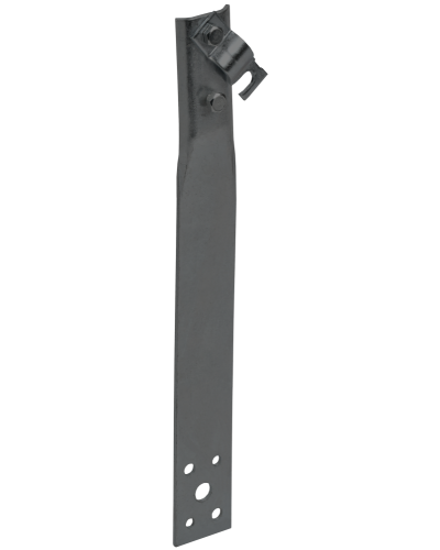 Держатель проводника круглого 6-10мм винтовой прямой h=150мм оцинкованная сталь TD IEK (ZDP86-13-1-16-150) в Назрани Крепеж Pintop.ru