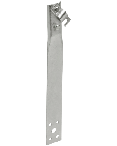 Держатель проводника круглого 6-10мм винтовой прямой h=150мм нержавеющая сталь IEK (ZDP86-20-1-16-150) в Назрани Крепеж Pintop.ru